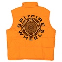 Classic 87 Swirl Puff Vest - Orange/Black