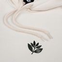 Magenta Cord Plant Hoodie - Natural