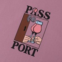 Pass-Port What U Think U Saw Tee - Washed Berry