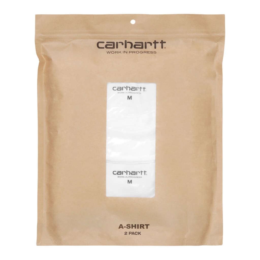 Carhartt WIP A-Shirt 2 Pack - White