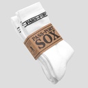 Pass-Port Hi Sox 3 Pack - White