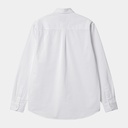 L/S Madison shirt - White / Black