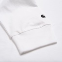 L/S Base T-Shirt - White / Black
