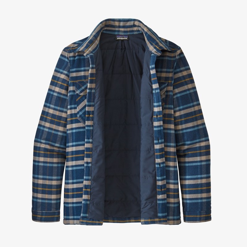 M'S INSULATED FJORD FLANNEL JKT NEW NAVY