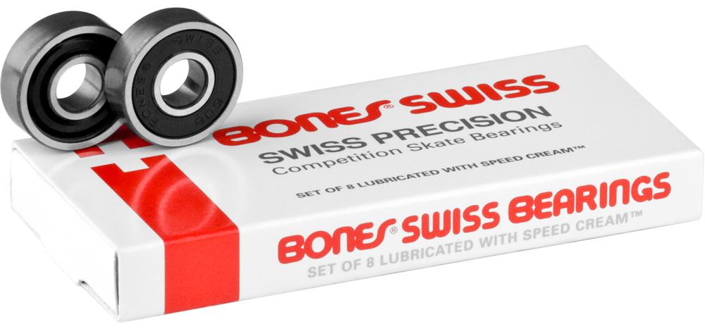 Bones Swiss Bearings Black/silver