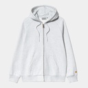 Carhartt WIP Hooded Chase Jacket - Ash Heather / Gold