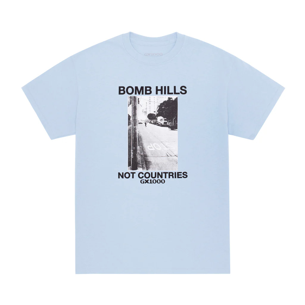 GX1000 Bomb Hills Tee- Powder Blue