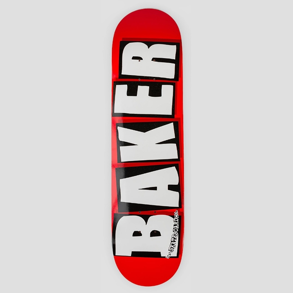 Baker Brand Logo 8.5 White