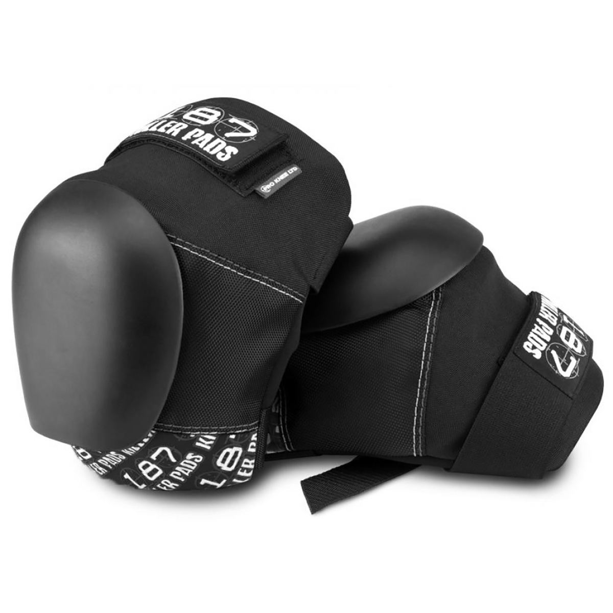 187 Killerpads Pro Derby Knee - Black/black