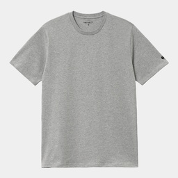 Carhartt WIP S/s Base T-shirt - Grey Heather / Black