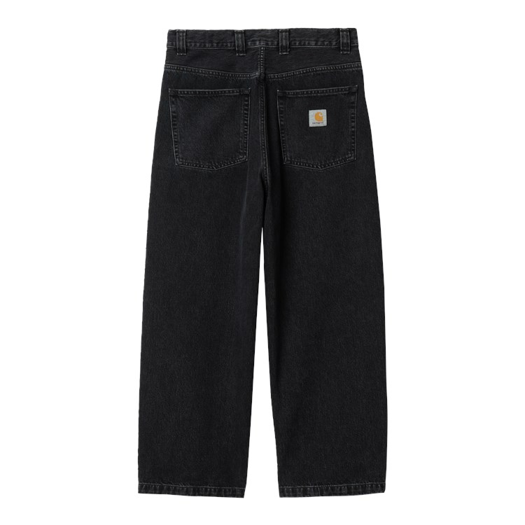 Carhartt WIP Brandon Pant - Black Stone Washed