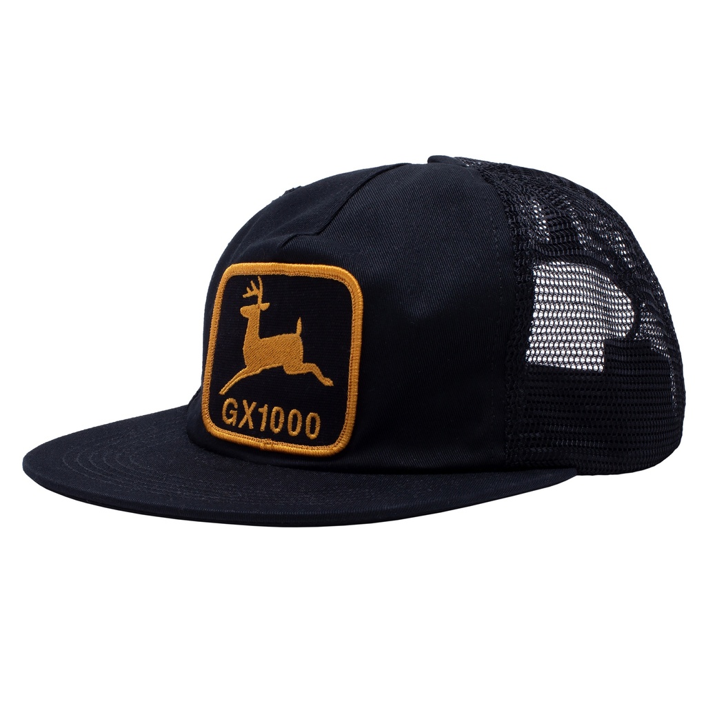 GX1000 Deer 5 Panel Polo - Black