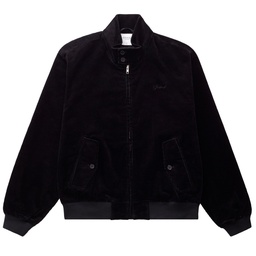 Grand Collection Cord Harrington Jkt - Black