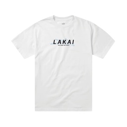 Lakai Stacked Tee - White