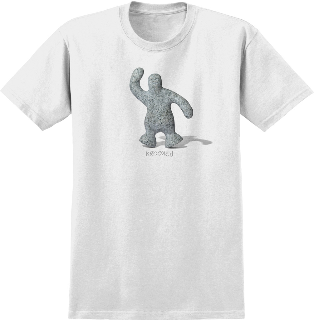 Krooked Lurker Lou Guest Tee - White / Grey