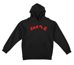 There Bushy Hoodie - Black / Red