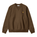 Carhartt WIP American Script Sweat - Lumber