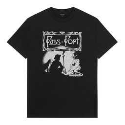 Pass-Port Plume Tee - Black