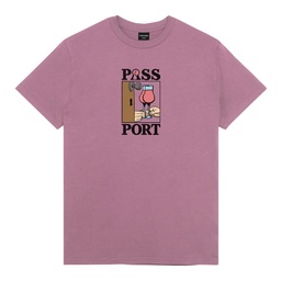 Pass-Port What U Think U Saw Tee - Washed Berry