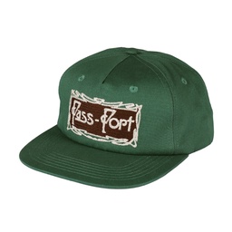 Pass-Port Plume Workers Cap - Forest Green