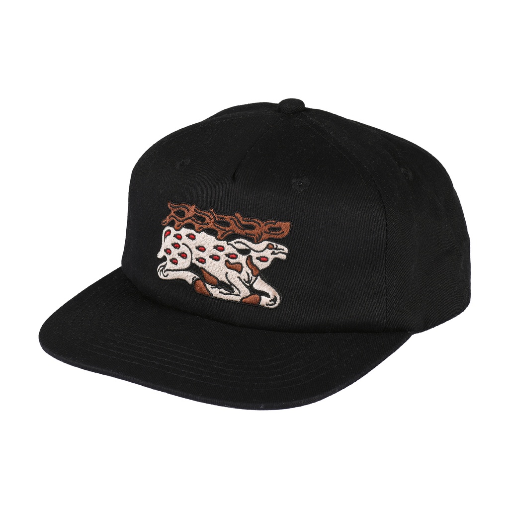 Pass-Port Antler Workers Cap - Black