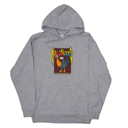 Happy Hour Fishrooster Hoodie - Heather Grey