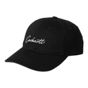 Carhartt WIP Delray Cap - Black / Wax