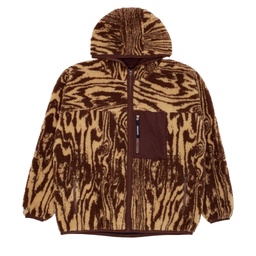 GX1000 Hooded Sherpa Jacket - Brown